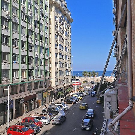 Studio Com Vista Lateral Para O Mar Em Copacabana ริโอเดจาเนโร ภายนอก รูปภาพ