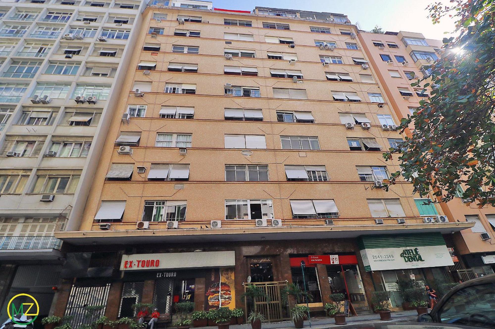 Studio Com Vista Lateral Para O Mar Em Copacabana ริโอเดจาเนโร ภายนอก รูปภาพ